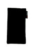 Personalisierte Handytasche schwarz Baumwollstoff - für Samsung uvm.